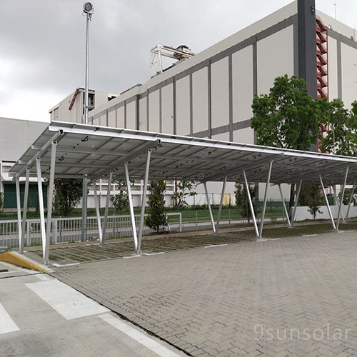 Installationsdesigns für gewerbliche Solar-Carports mit Solarpanel