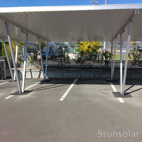 fast installation solar car park