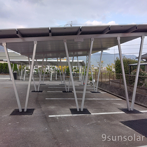 waterproof solar carport