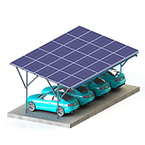 Aluminum solar carport