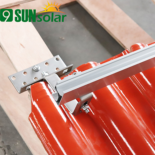 solar panel roof mounting brackets for tile roof flat roof