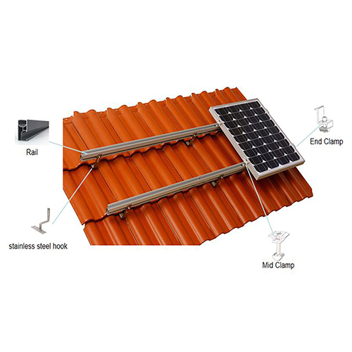 solar panel roof tile brackets