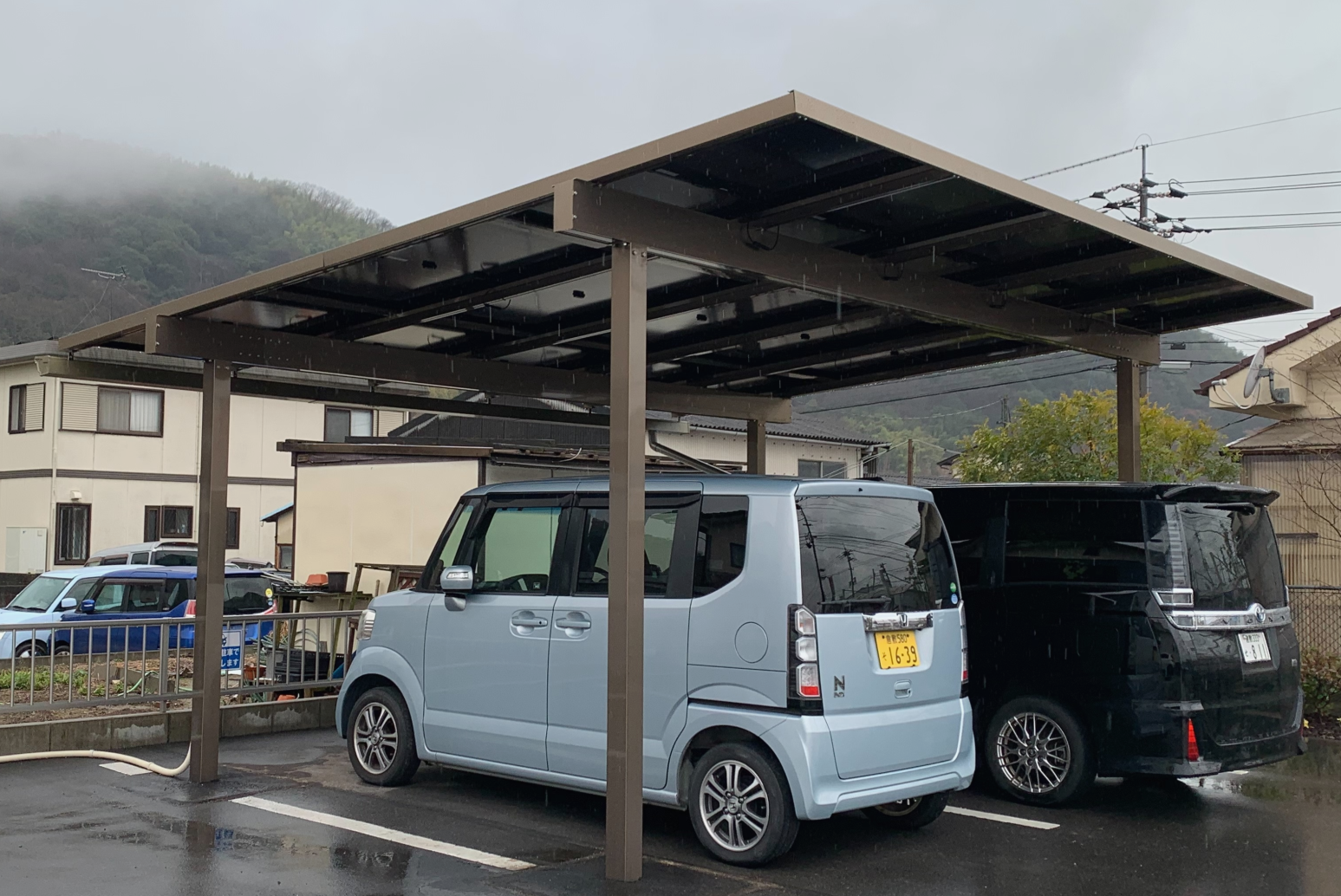 solar-powered garages