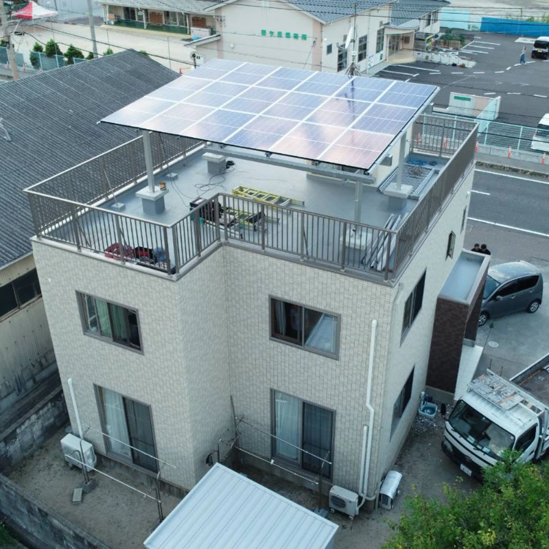 Soporte de montaje de energía para el hogar, sistema solar de techo de montaje solar de 3kw para estantería de paneles solares de techo