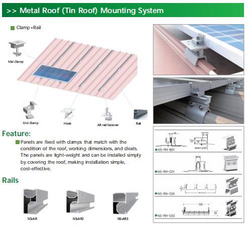 solar roof mount