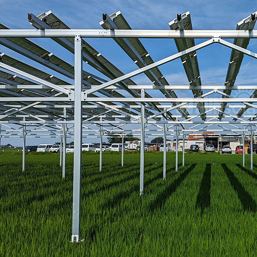 Solar farm structure