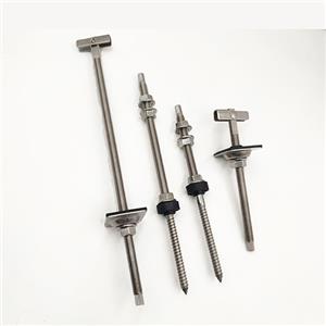 9sunsolar stainless steel hanger bolts 1 4 20 for metal roof solar mounting systems