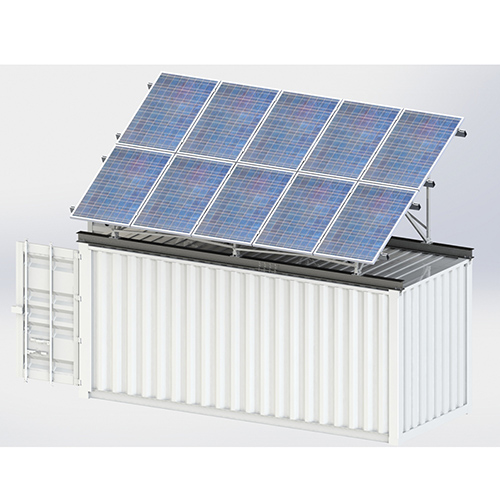 niedriger Preis für Solarpanel-Container für Container-Solarsystemhalterung