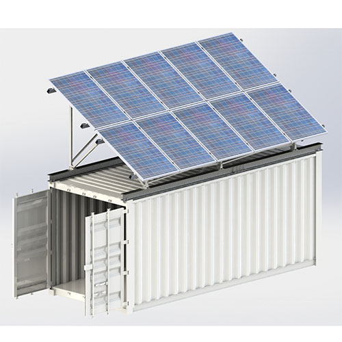 low solar panel container price for container solar system bracket