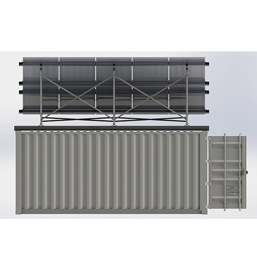 low solar panel container price for container solar system bracket