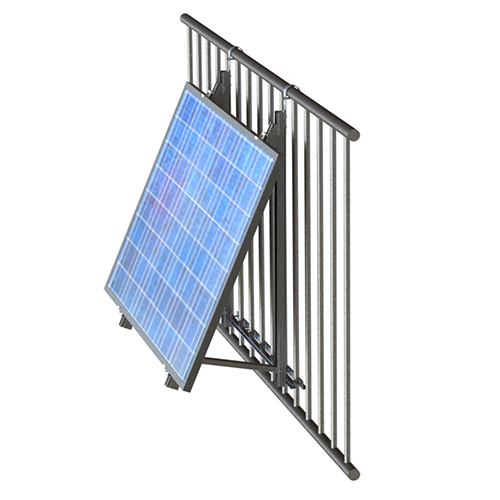 Einfach zu installierendes Solar-Balkonsystem für die PV-Halterung