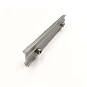 Aluminium splice solar panel mounting rails connector