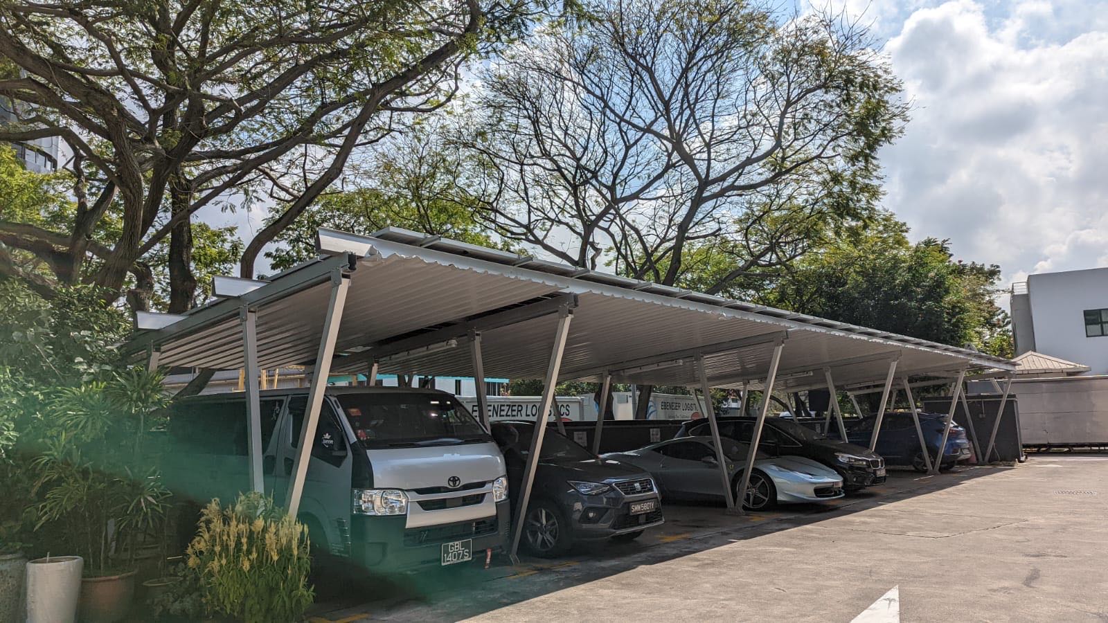 car port solar panels