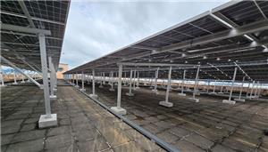 Caso do telhado da fábrica de 2MW em Singapura