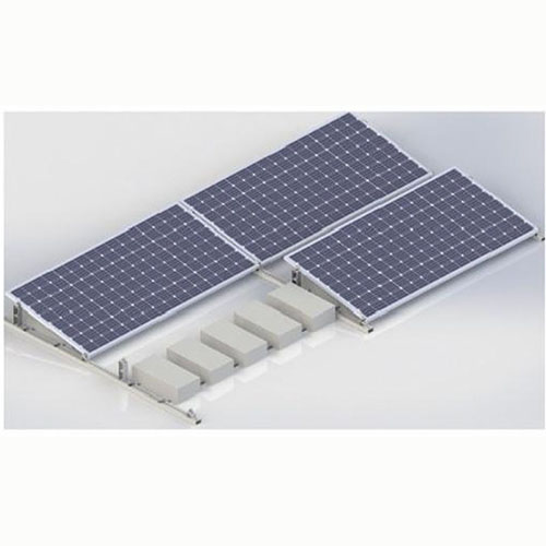 Flat Roof Solar Ballast Roof Top Solar Structure Mount System
