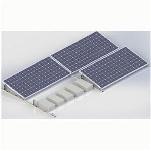 Flat Roof Solar Ballast Roof Top Solar Structure Mount System