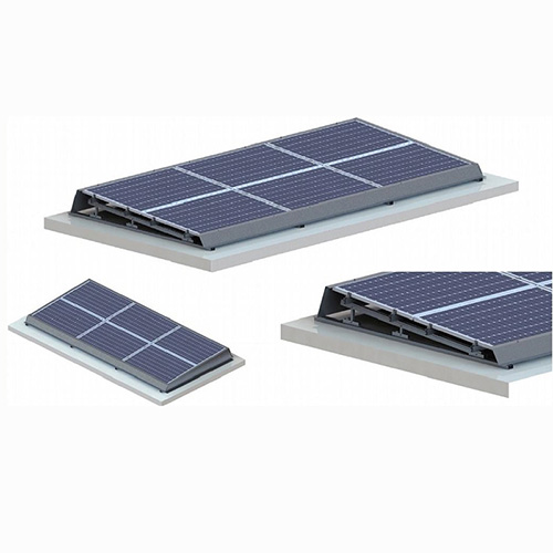 Flat Roof Solar Ballast Roof Top Solar Structure Mount System