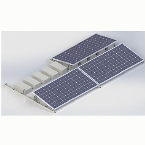 Flat Roof Solar Ballast Roof Top Solar Structure Mount System