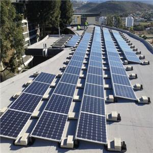Bohrfreie Solarhalterung aus Aluminium für Flachdächer aus Beton für private oder gewerbliche Zwecke