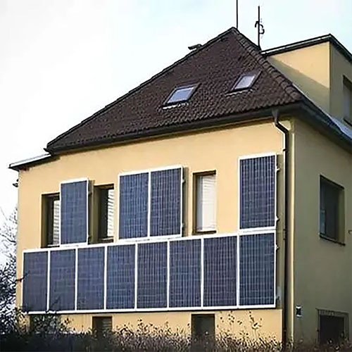 Easy Wall Installation Aluminum Solar Panel Wall Mount Bracket PV Wall Bracket for Facade