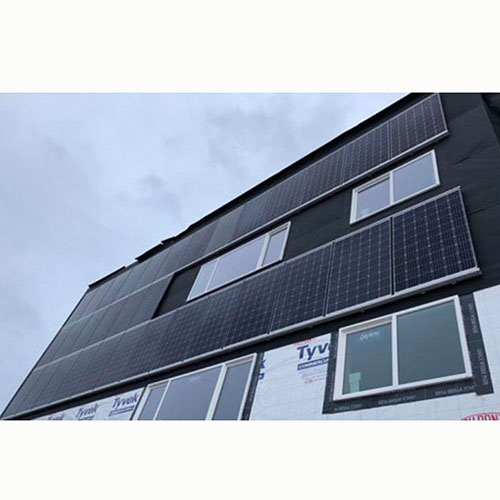 Easy Wall Installation Aluminum Solar Panel Wall Mount Bracket PV Wall Bracket for Facade