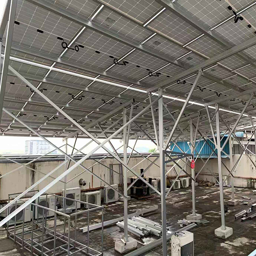 flat roof solar mounting system
