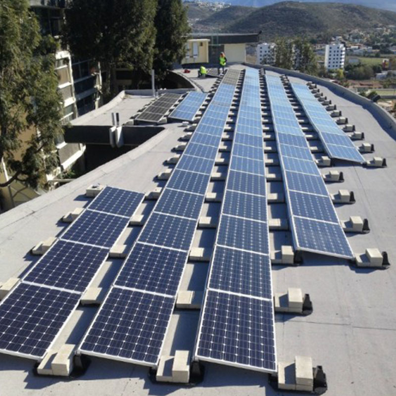 ballasted solar mounting system