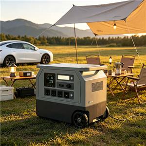 UN38.3 MSDS 3000W 4019.2Wh Portable Power Station Battery Solar Generator for Home Backup & Emergency Power Supply