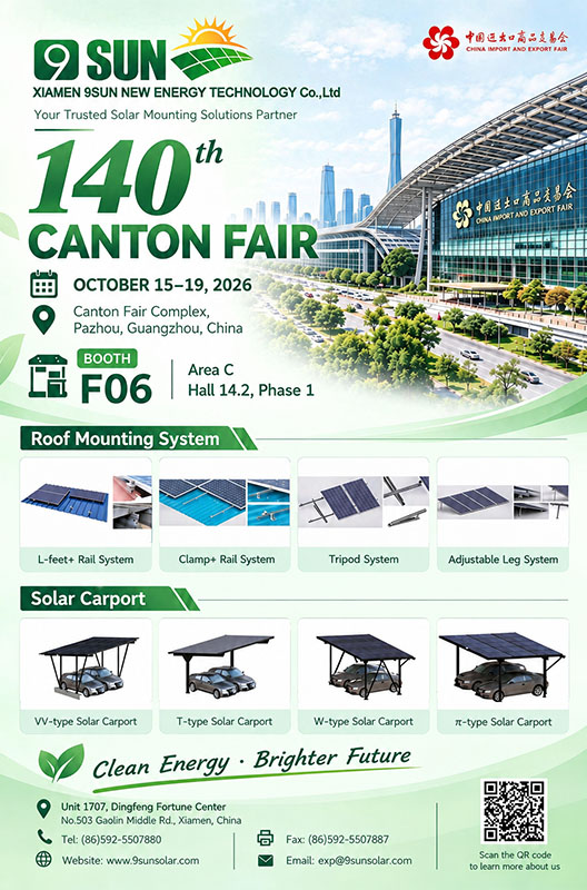Hội chợ Canton tháng 10 năm 2026: Hướng dẫn dành cho người mua năng lượng mặt trời tại gian hàng G06, Khu vực C, Hội trường 14.2