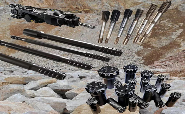ione di strumenti di perforazione di roccia per miniere sotterranee e gallerie