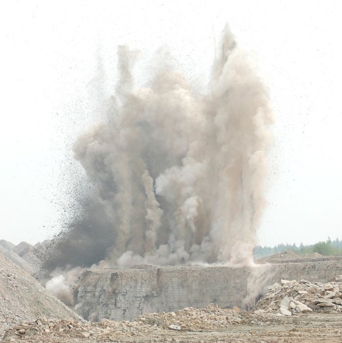 Mining blasting