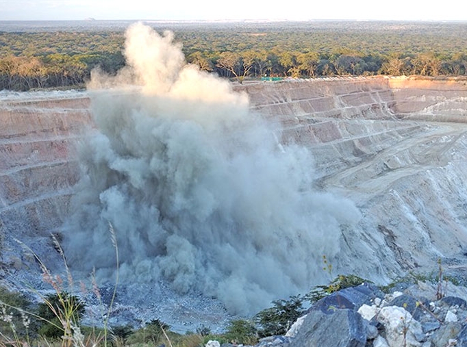 open-pit mines