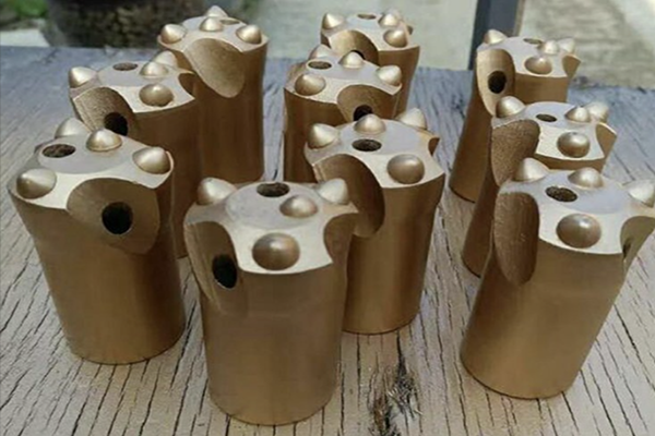 threaded button bits