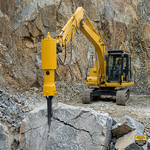 Große hydraulische Gesteinsspalter für Bagger | Yantai Gaea