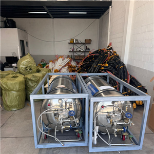 Liquid Oxygen Gas Filling Tank 499L for Rock Blasting