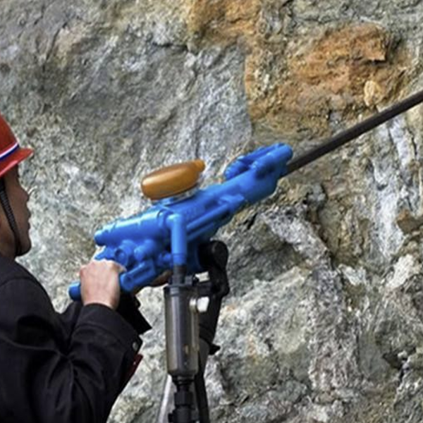 rock drill operation