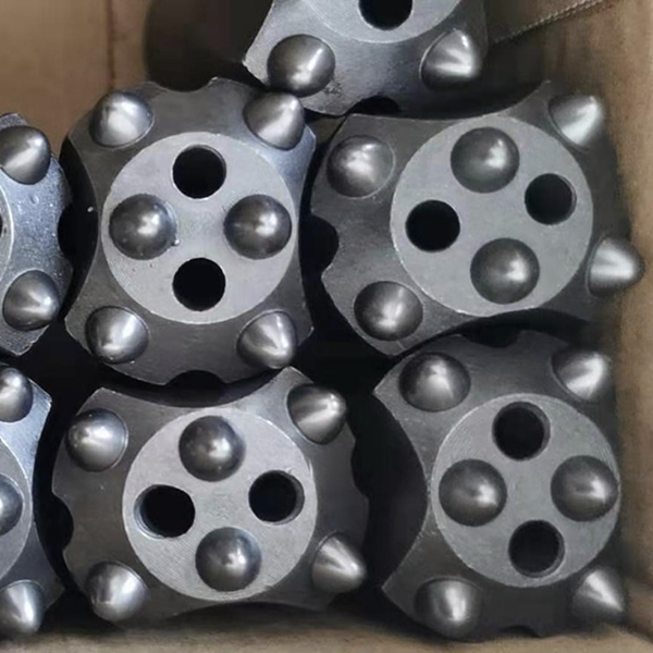 threaded button bits
