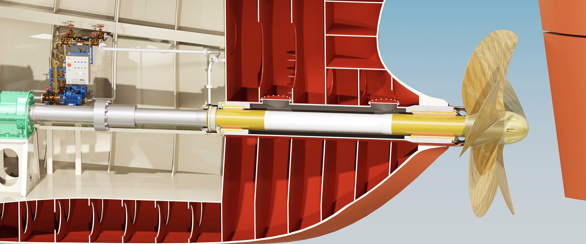 Marine Propeller, Marine Shafting System, Marine Rudder System