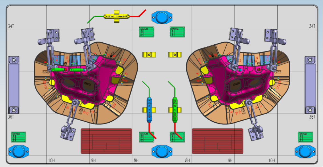 automotive checking fixture