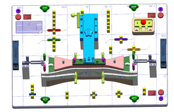 Auto checking fixture manufacture