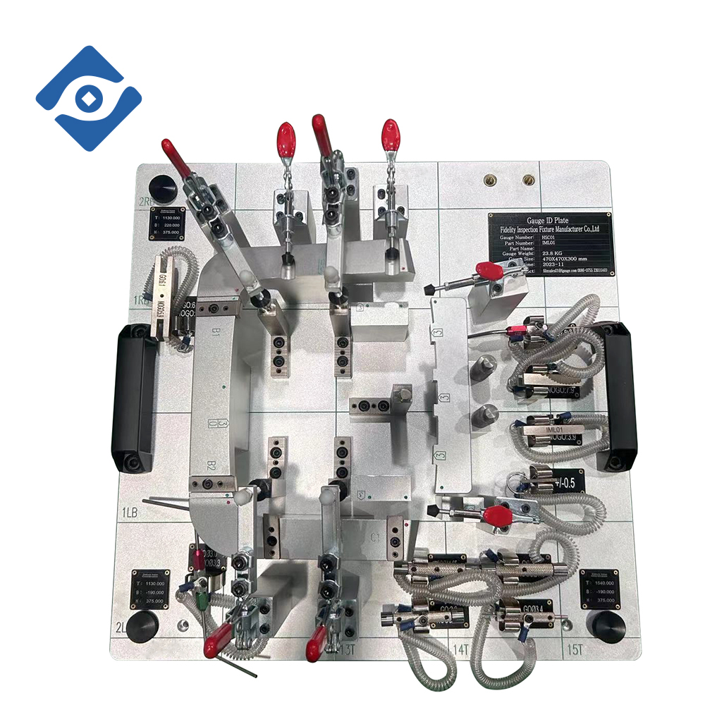 Prüfvorrichtung für die Abdeckplatte des automatischen Getränkehalters