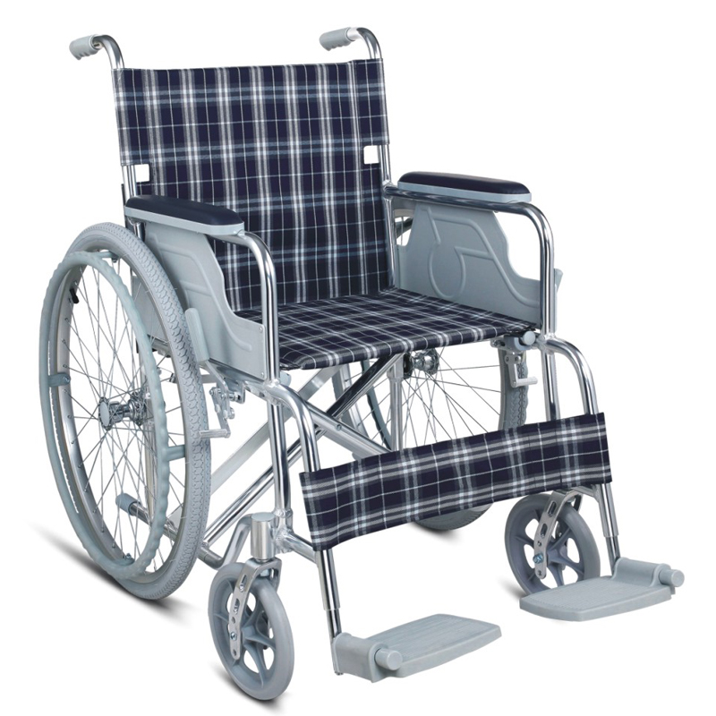 Широкая легкая инвалидная коляска