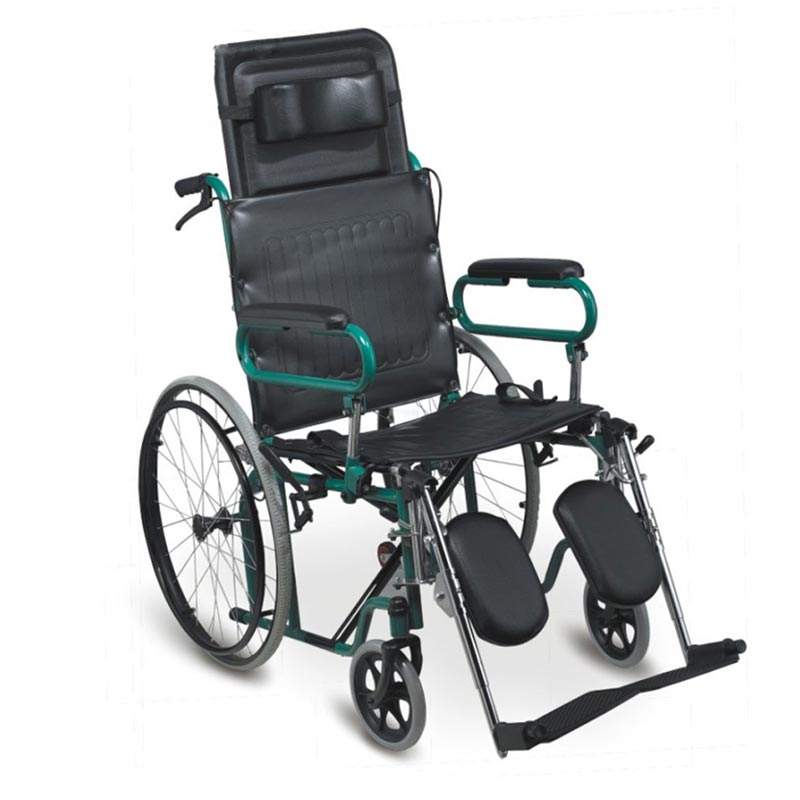 Лежащая ручная инвалидная коляска