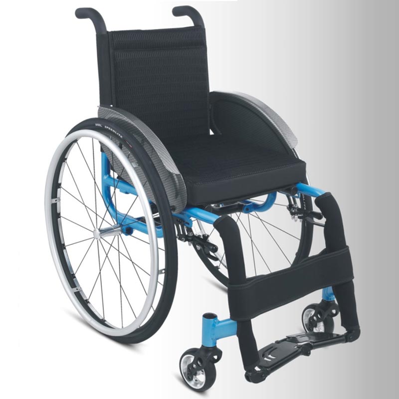 Cadeira de rodas manual de alumínio