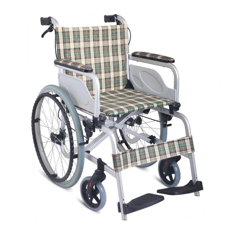 White Lightweight Wheelchair