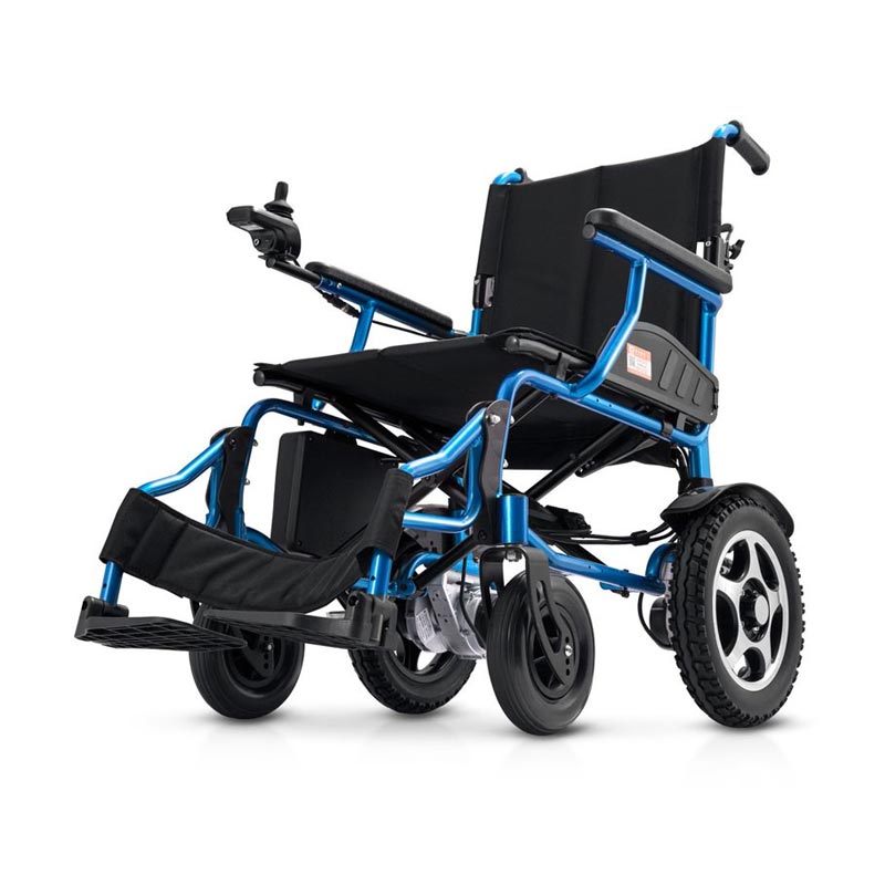 Складная моторизованная инвалидная коляска