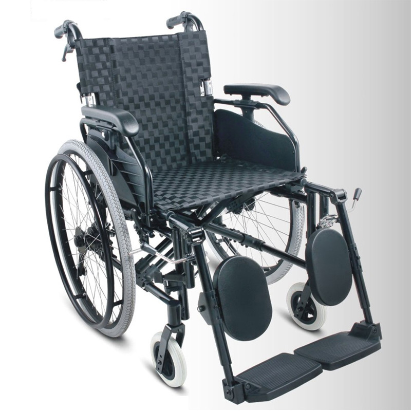 Chaise en aluminium avec repose-pieds élévateur