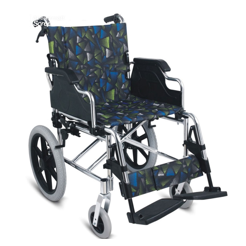 Cadeira de rodas leve de 16 polegadas
