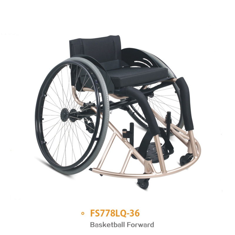 Cadeira de rodas leve de basquete