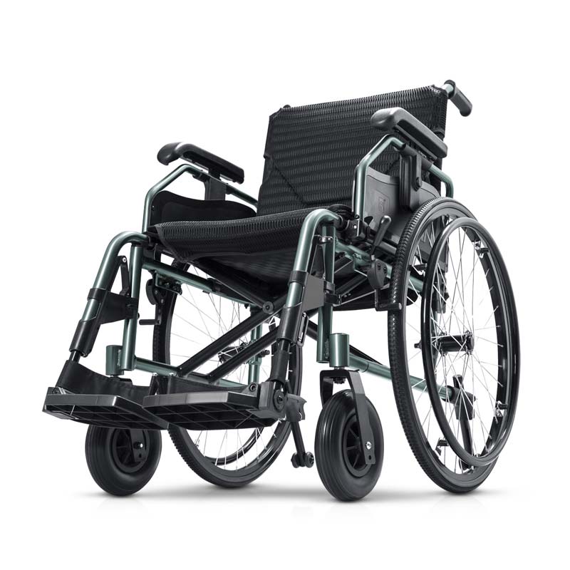 Cadeira de rodas fashion de alumínio